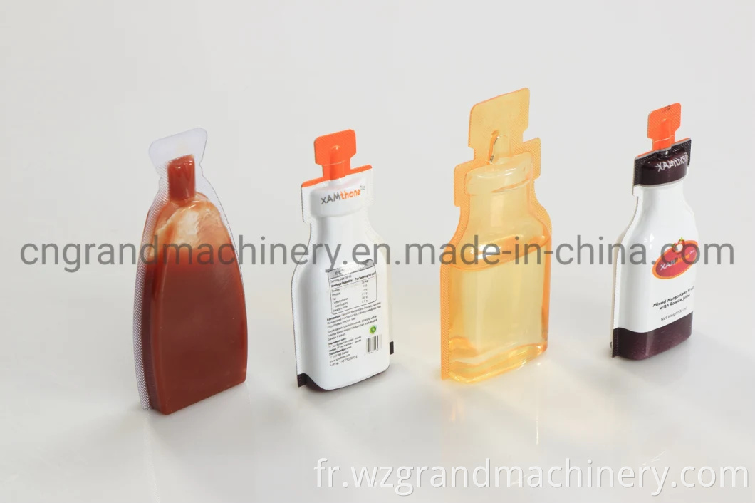 Petite bouteille en plastique formant et scellant machine ampoule machine de remplissage GGS-118 (P5)
